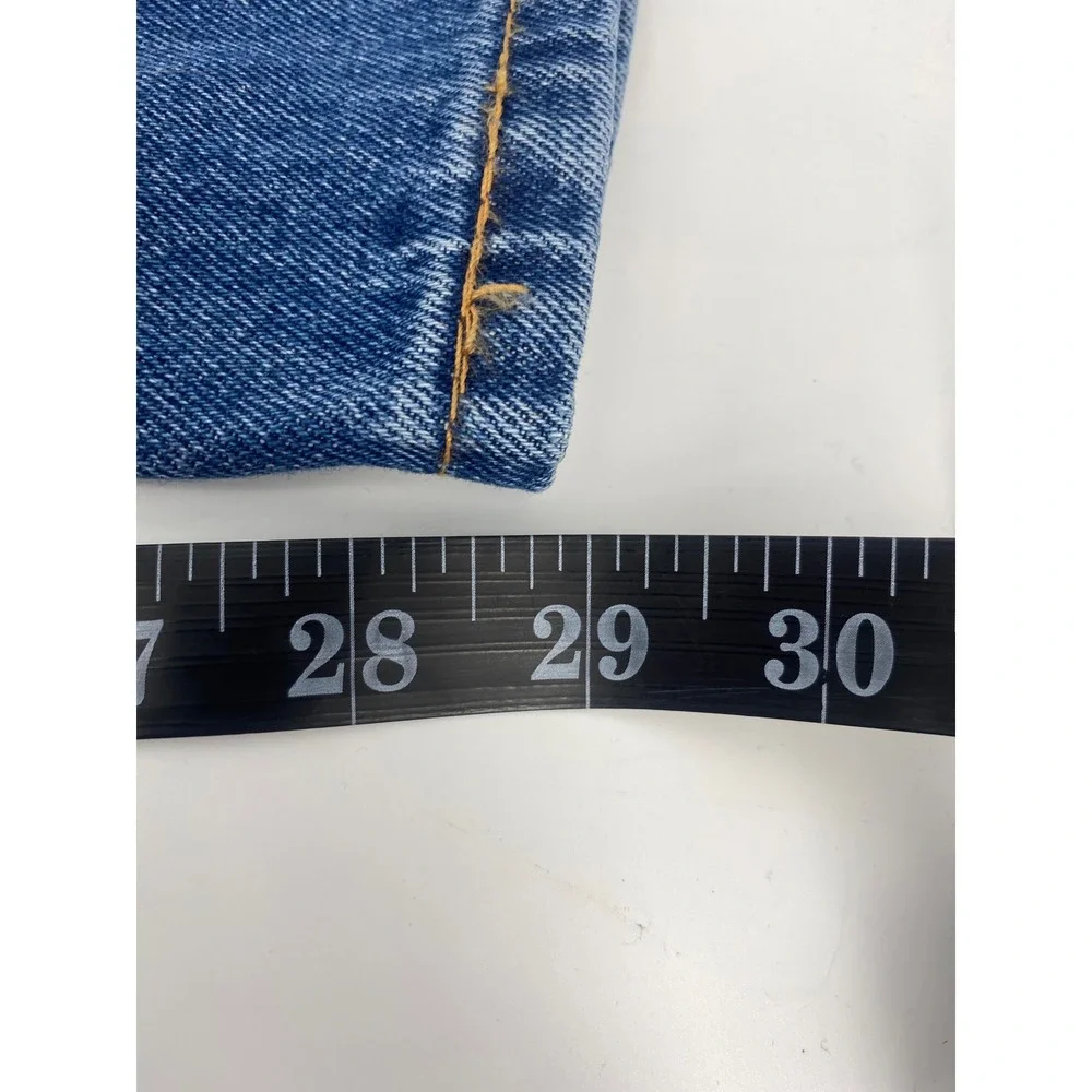 Levi's 505 Regular Fit Straight Leg Mens Jeans 36x30 Blue Denim Medium Wash